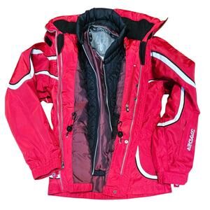 Vintage Spyder Women's Layered System Ski Jacket - Size 8
